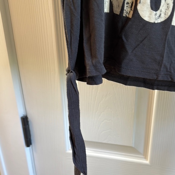 Garage Gray “I <3 Me More” Tank Top with Side Tie Details - Picture 3 of 9